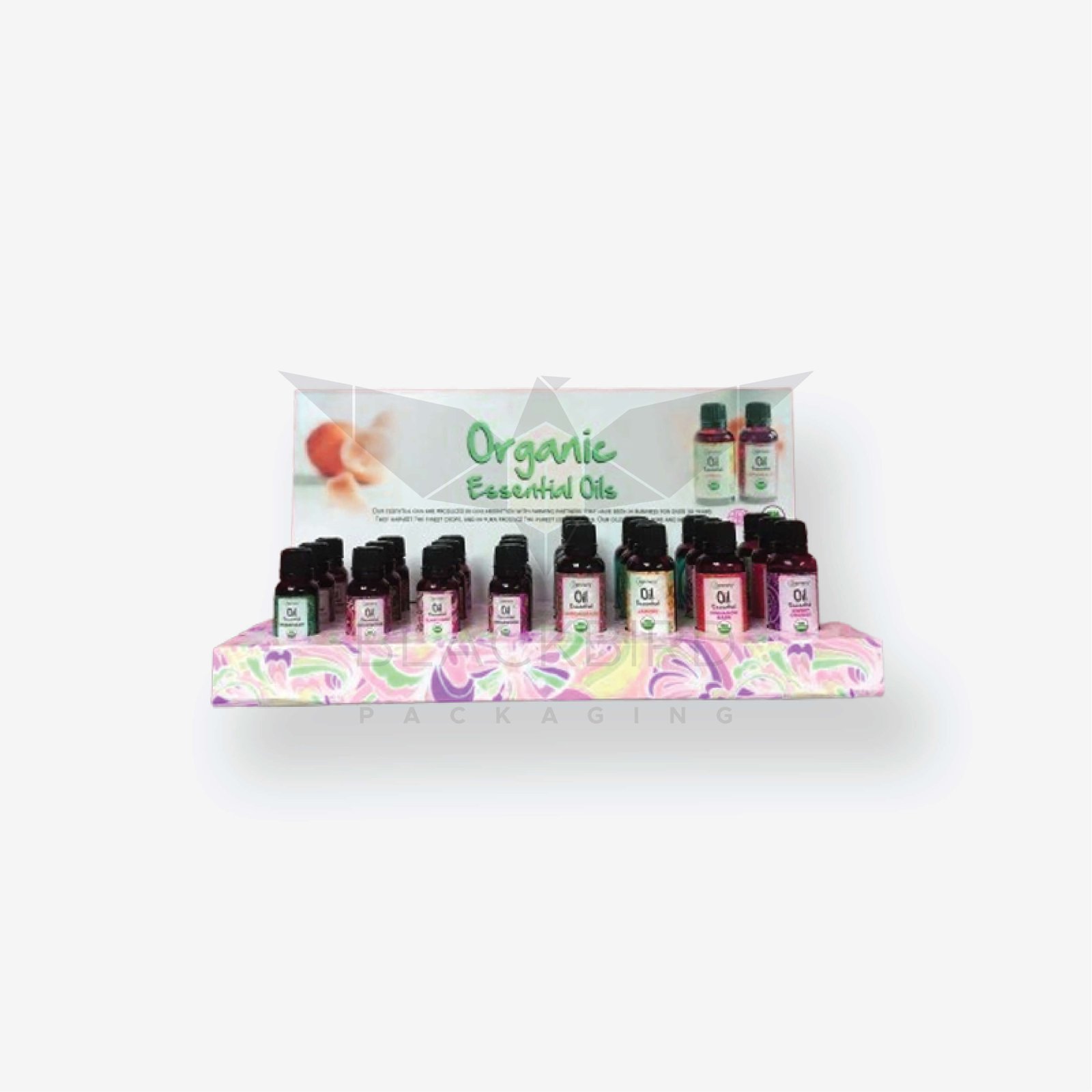 Custom Printed Essential Oil Display Boxes