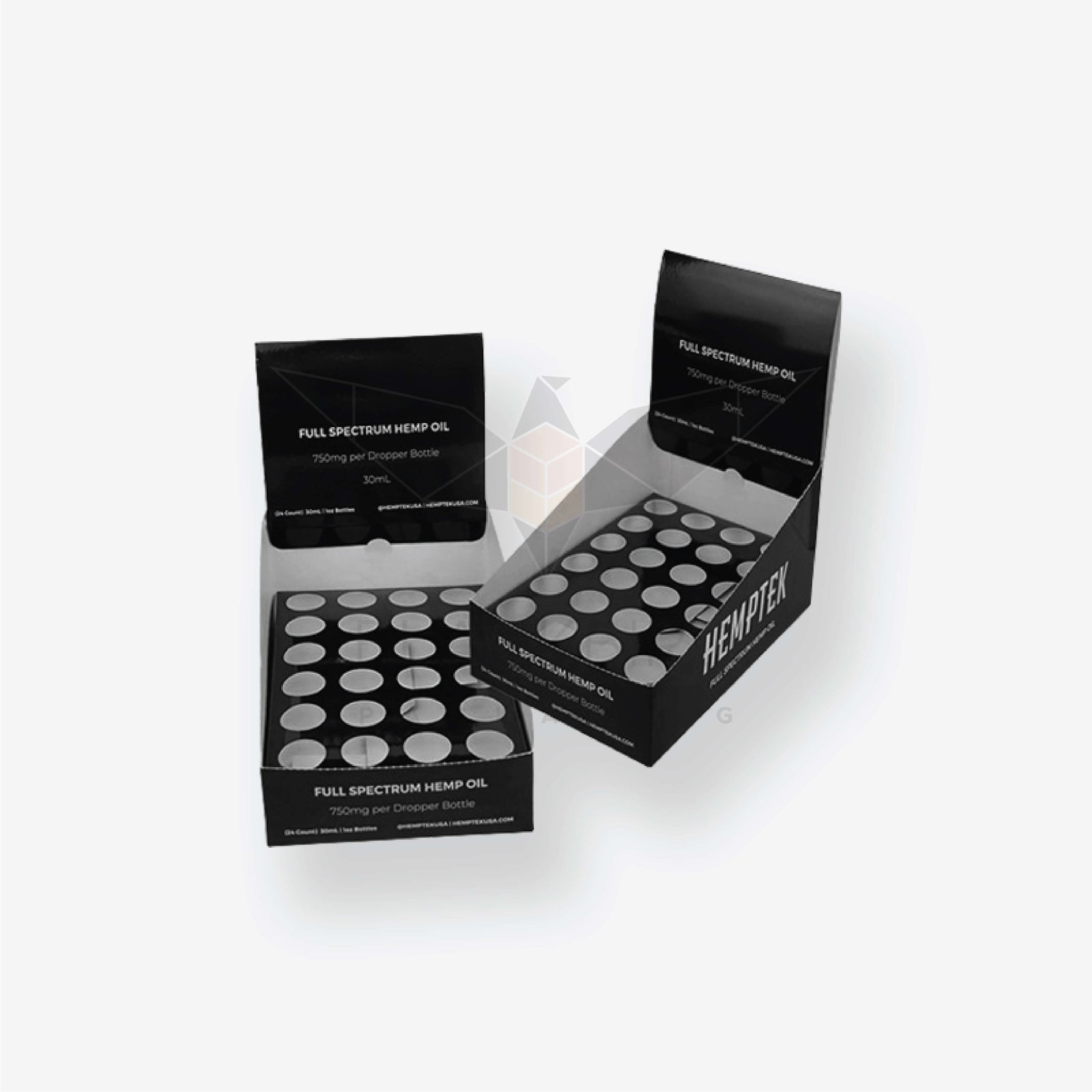 Custom Printed Essential Oil Display Boxes