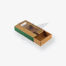 Custom Printed Kraft Window Boxes